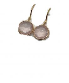 MARIHA（マリハ）の古着「Prismローズクオーツピアス」