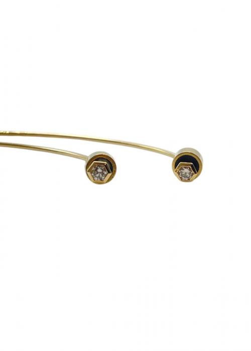 hirotaka（ヒロタカ）hirotaka (ヒロタカ) ダイヤアローピアスの古着・服飾アイテム