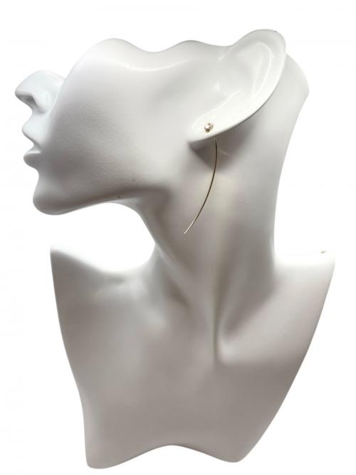 hirotaka（ヒロタカ）hirotaka (ヒロタカ) ダイヤアローピアスの古着・服飾アイテム