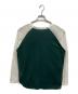 6(ROKU) BEAUTY&YOUTH (ロク ビューティーアンドユース) COTTON NYLON BASEBALL TSHIRT グリーン サイズ:Free：4000円