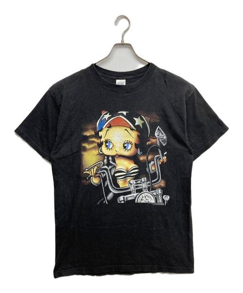 TULTEX（タルテックス）TULTEX (タルテックス) Betty Boop バイカーTシャツ ブラック サイズ:Lの古着・服飾アイテム
