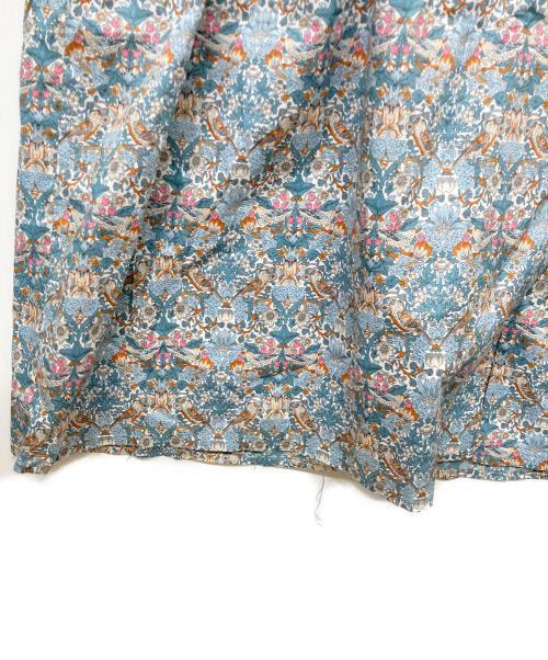 TSUHARU by samansa Mos2（ツハル バイ サマンサモスモス）TSUHARU by Samansa Mos2 (ツハル バイ サマンサモスモス) 前開きシャツワンピース ブルー サイズ:Free 未使用品の古着・服飾アイテム