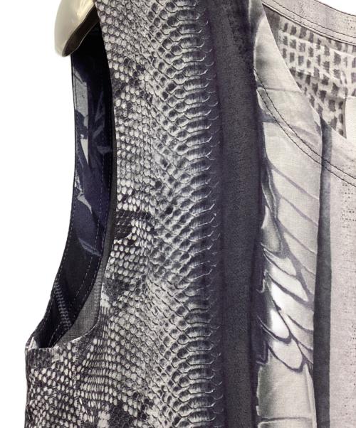 MM6 Maison Margiela（エムエムシックスメゾンマルジェラ）MM6 Maison Margiela (エムエムシックスメゾンマルジェラ) ノースリーブブラウス グレー サイズ:SIZE 40 未使用品の古着・服飾アイテム