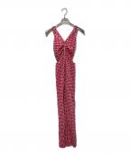 GANNIガニー）の古着「Stretch Seersucker Maxi Dress」｜ピンク