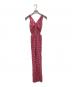 Ganni（ガニー）の古着「Stretch Seersucker Maxi Dress」｜ピンク