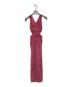 Ganni (ガニー) Stretch Seersucker Maxi Dress ピンク サイズ:34 未使用品：12000円