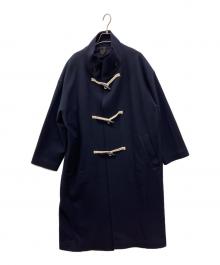 allureville（アルアバイル）の古着「カットオフライトダッフルコート」｜ネイビー