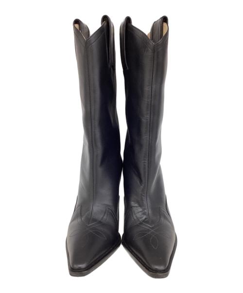 NINA RICCI（ニナリッチ）NINA RICCI (ニナリッチ) ウェスタンブーツ ブラック サイズ:37の古着・服飾アイテム