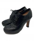 repettoレペット）の古着「レースアップパンプス」｜ブラック
