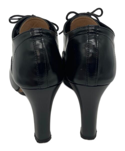 repetto（レペット）repetto (レペット) レースアップパンプス ブラック サイズ:37の古着・服飾アイテム