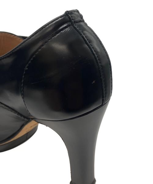 repetto（レペット）repetto (レペット) レースアップパンプス ブラック サイズ:37の古着・服飾アイテム