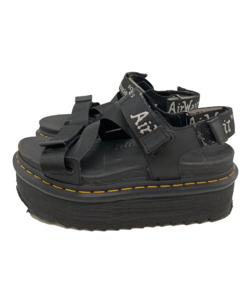 Dr.Martens（ドクターマーチン）Dr.Martens (ドクターマーチン) KIMBER サンダル ブラック サイズ:37の古着・服飾アイテム