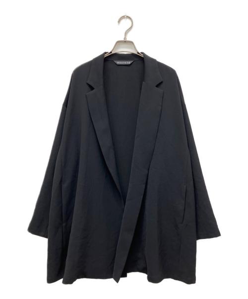 mizuiro-ind（ミズイロインド）mizuiro-ind (ミズイロインド) テーラードシャツジャケット ブラック サイズ:Freeの古着・服飾アイテム