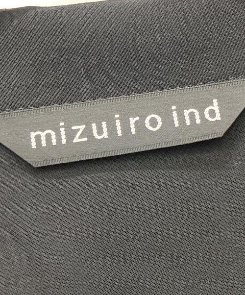 mizuiro-ind（ミズイロインド）mizuiro-ind (ミズイロインド) テーラードシャツジャケット ブラック サイズ:Freeの古着・服飾アイテム