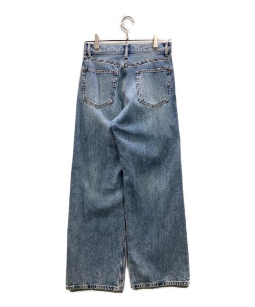 CAFUNE（カフネ）CAFUNE (カフネ) タックバギーデニムパンツ インディゴ サイズ:36 未使用品の古着・服飾アイテム