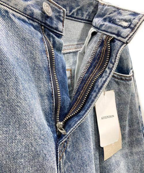 CAFUNE（カフネ）CAFUNE (カフネ) タックバギーデニムパンツ インディゴ サイズ:36 未使用品の古着・服飾アイテム