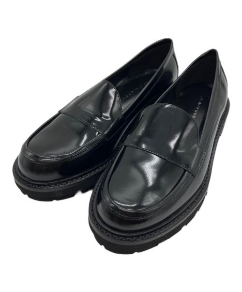 FABIO RUSCONI（ファビオルスコーニ）FABIO RUSCONI (ファビオルスコーニ) ローファー ブラック サイズ:36の古着・服飾アイテム