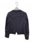 LANVIN en Bleu (ランバンオンブルー) ツイードジャケット ブラック サイズ:36 未使用品：9000円