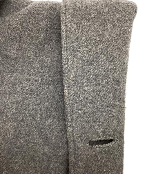 MAISON SPECIAL（メゾンスペシャル）MAISON SPECIAL (メゾンスペシャル) スーパー100メルトンルーズコート グレー サイズ:38の古着・服飾アイテム