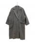 MAISON SPECIAL（メゾンスペシャル）の古着「スーパー100メルトンルーズコート」｜グレー