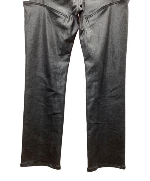 FRANGANT（フランゴン）FRANGANT (フランゴン) thigh high denim ブラック サイズ:38の古着・服飾アイテム