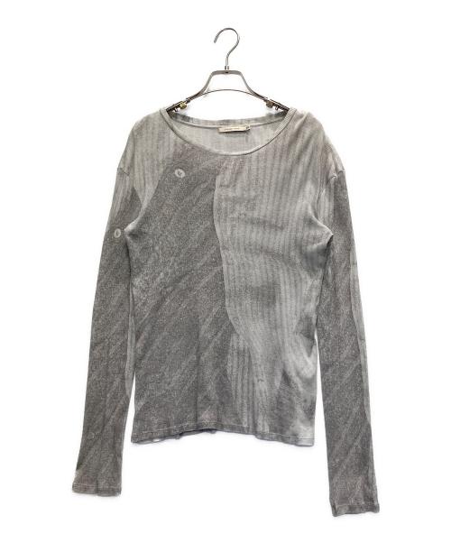 Paloma Wool（パロマウール）paloma wool (パロマウール) リブカットソー グレー サイズ:Mの古着・服飾アイテム