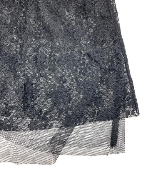 MAISON SPECIAL（メゾンスペシャル）MAISON SPECIAL (メゾンスペシャル) Lace Docking Camisole Onepiece/21251265805 ブラック サイズ:F 未使用品の古着・服飾アイテム
