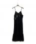 MAISON SPECIAL (メゾンスペシャル) Lace Docking Camisole Onepiece/21251265805 ブラック サイズ:F 未使用品：7000円