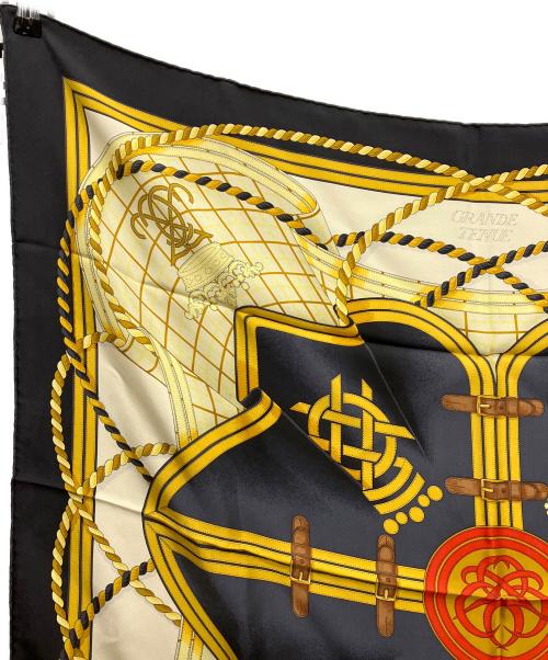 HERMES（エルメス）HERMES (エルメス) カレ90 ネイビーの古着・服飾アイテム