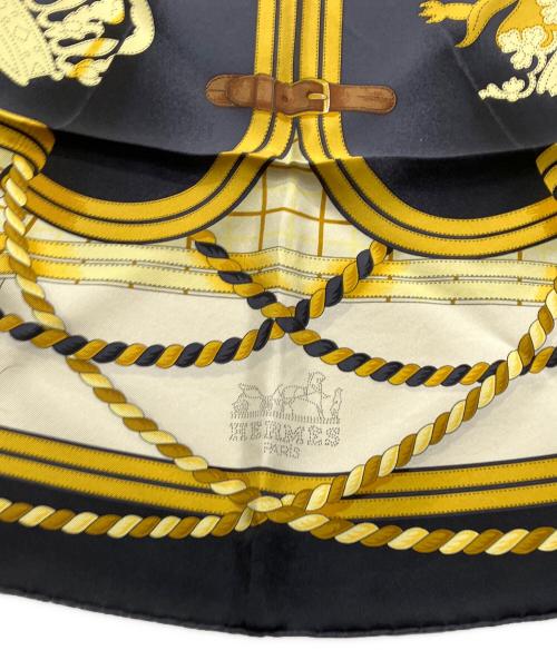 HERMES（エルメス）HERMES (エルメス) カレ90 ネイビーの古着・服飾アイテム