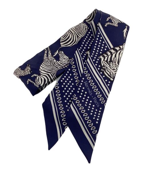 HERMES（エルメス）HERMES (エルメス) ツィリー ネイビーの古着・服飾アイテム