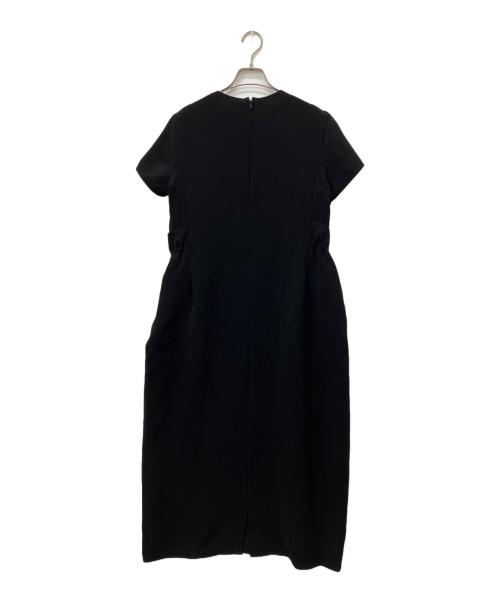 UNITED ARROWS TOKYO（ユナイテッドアローズトウキョウ）UNITED ARROWS TOKYO (ユナイテッドアローズトウキョウ) COMFY ドロストワンピース ブラック サイズ:Mの古着・服飾アイテム