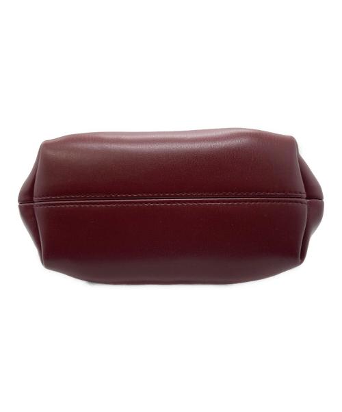 THEMOIRe（テモワール）THEMOIRe (テモワール) GEA CLUTCH BAG ワインレッドの古着・服飾アイテム