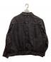 LEVI'S (リーバイス) EDIFICE (エディフィス) 30th Type 1 Trucker Jacket ブラック サイズ:XXL：25000円