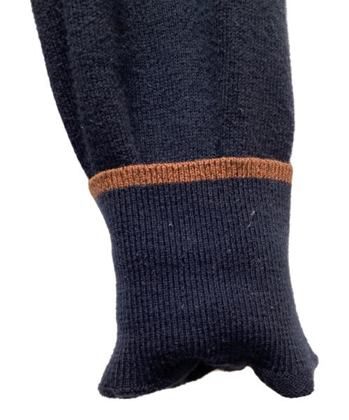 Maison Margiela（メゾンマルジェラ）Maison Margiela (メゾンマルジェラ) エルボーパッチ カーディガン ネイビー サイズ:Ｓの古着・服飾アイテム