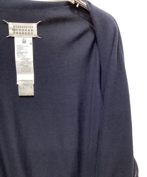 Maison Margiela（メゾンマルジェラ）Maison Margiela (メゾンマルジェラ) エルボーパッチ カーディガン ネイビー サイズ:Ｓの古着・服飾アイテム