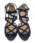 JIMMY CHOO (ジミーチュウ) デニムサンダル インディゴ サイズ:36　1/2：5000円