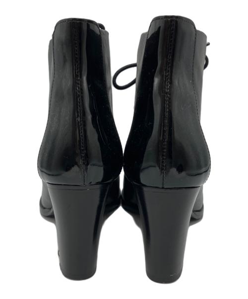 RALPH LAUREN（ラルフローレン）RALPH LAUREN (ラルフローレン) チロリアンブーツ　レザーブーツ ブラック サイズ:36の古着・服飾アイテム