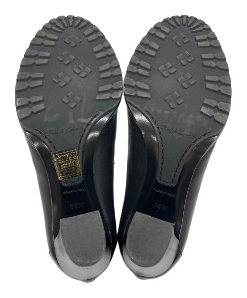 RALPH LAUREN（ラルフローレン）RALPH LAUREN (ラルフローレン) チロリアンブーツ　レザーブーツ ブラック サイズ:36の古着・服飾アイテム