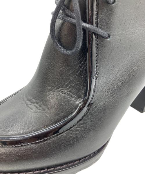 RALPH LAUREN（ラルフローレン）RALPH LAUREN (ラルフローレン) チロリアンブーツ　レザーブーツ ブラック サイズ:36の古着・服飾アイテム