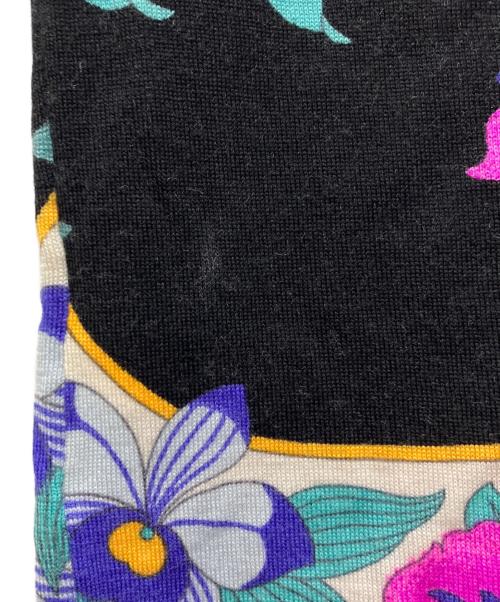 LEONARD（レオナール）LEONARD (レオナール) 総柄ニット マルチカラー サイズ:Mの古着・服飾アイテム