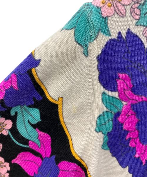 LEONARD（レオナール）LEONARD (レオナール) 総柄ニット マルチカラー サイズ:Mの古着・服飾アイテム