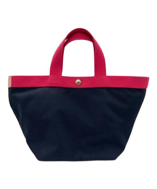 Herve Chapelier（エルベシャプリエ）Herve Chapelier (エルベシャプリエ) 舟形トートバッグ ネイビーの古着・服飾アイテム