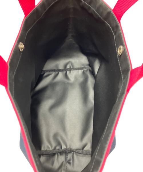 Herve Chapelier（エルベシャプリエ）Herve Chapelier (エルベシャプリエ) 舟形トートバッグ ネイビーの古着・服飾アイテム