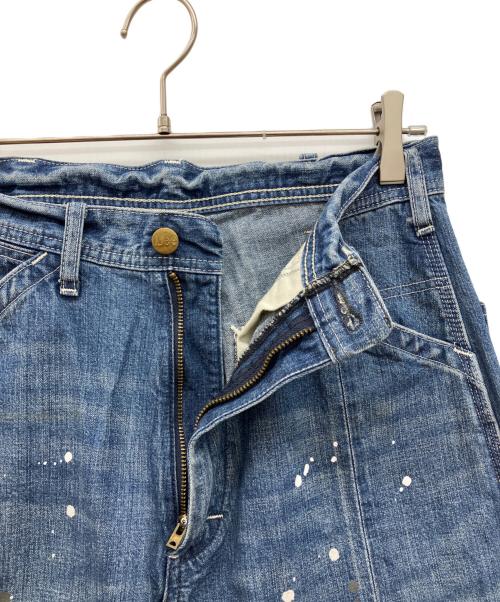 LEE（リー）LEE (リー) FRAMeWORK (フレームワーク) 別注ペイントペインターパンツ インディゴ サイズ:Ｓの古着・服飾アイテム