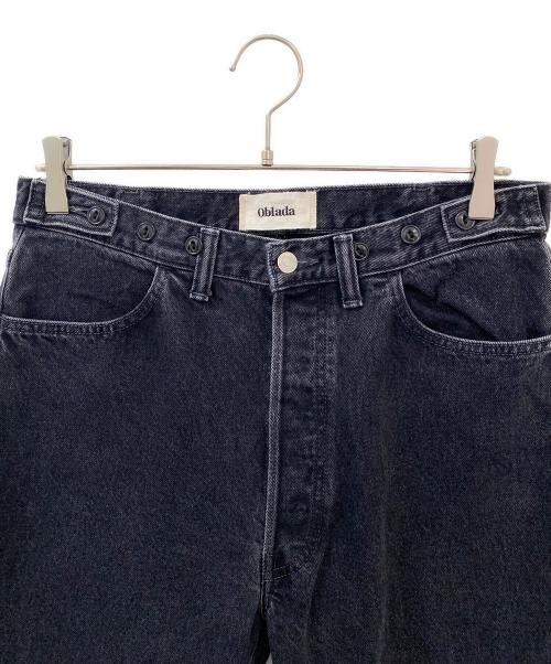 Oblada（オブラダ）Oblada (オブラダ) デニムパンツ ブラック サイズ:Sの古着・服飾アイテム