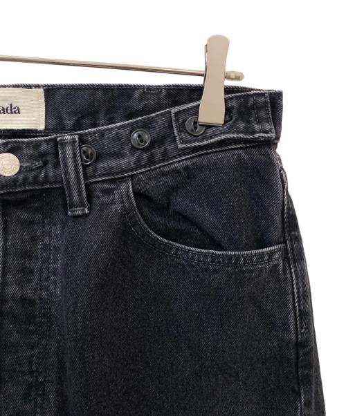 Oblada（オブラダ）Oblada (オブラダ) デニムパンツ ブラック サイズ:Sの古着・服飾アイテム