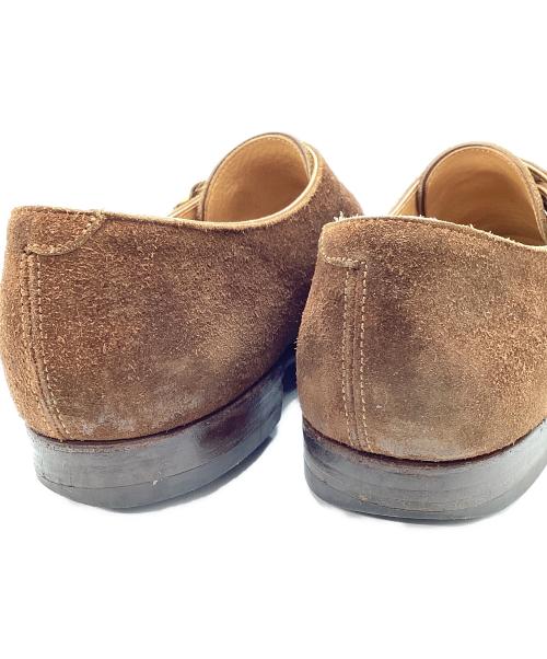 G.F.Cleverley（ジーエフクレバリー）G.F.Cleverley (ジーエフクレバリー) モンクストラップシューズ ブラウン サイズ:7Eの古着・服飾アイテム