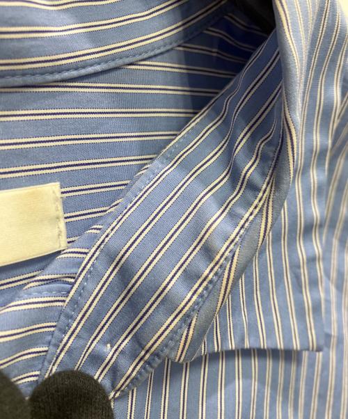 ebure（エブール）ebure (エブール) ストライプシャツ ブルー サイズ:36の古着・服飾アイテム
