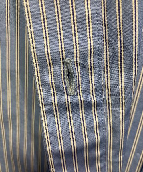 ebure（エブール）ebure (エブール) ストライプシャツ ブルー サイズ:36の古着・服飾アイテム